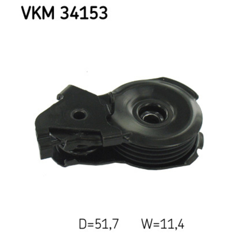 SKF Napínacia kladka rebrovaného klinového remeňa VKM34153