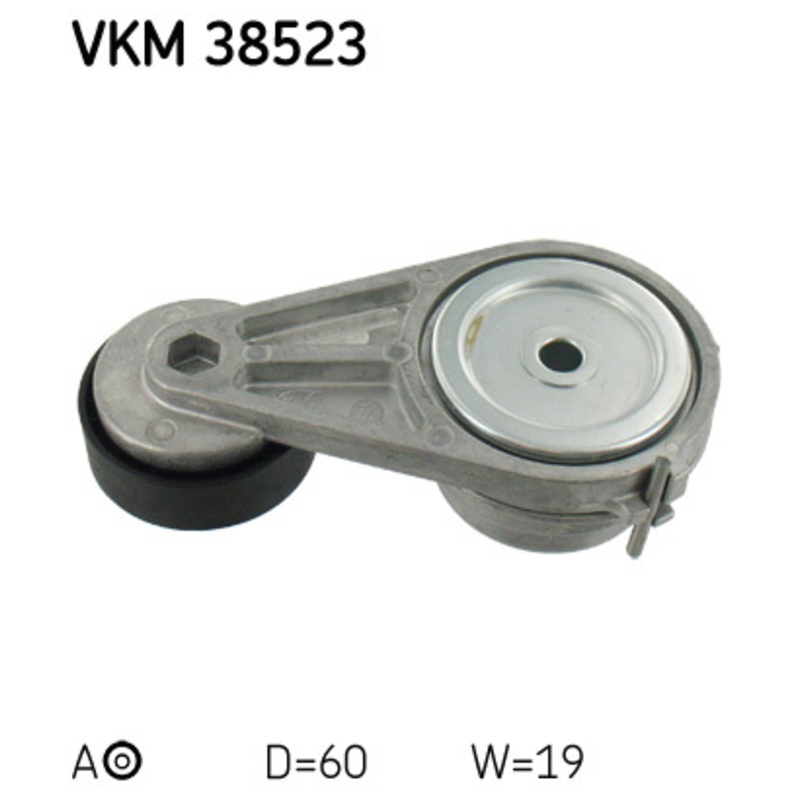SKF Napínacia kladka rebrovaného klinového remeňa VKM38523