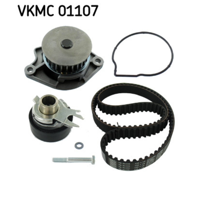 SKF Vodné čerpadlo + sada ozubeného remeňa VKMC01107