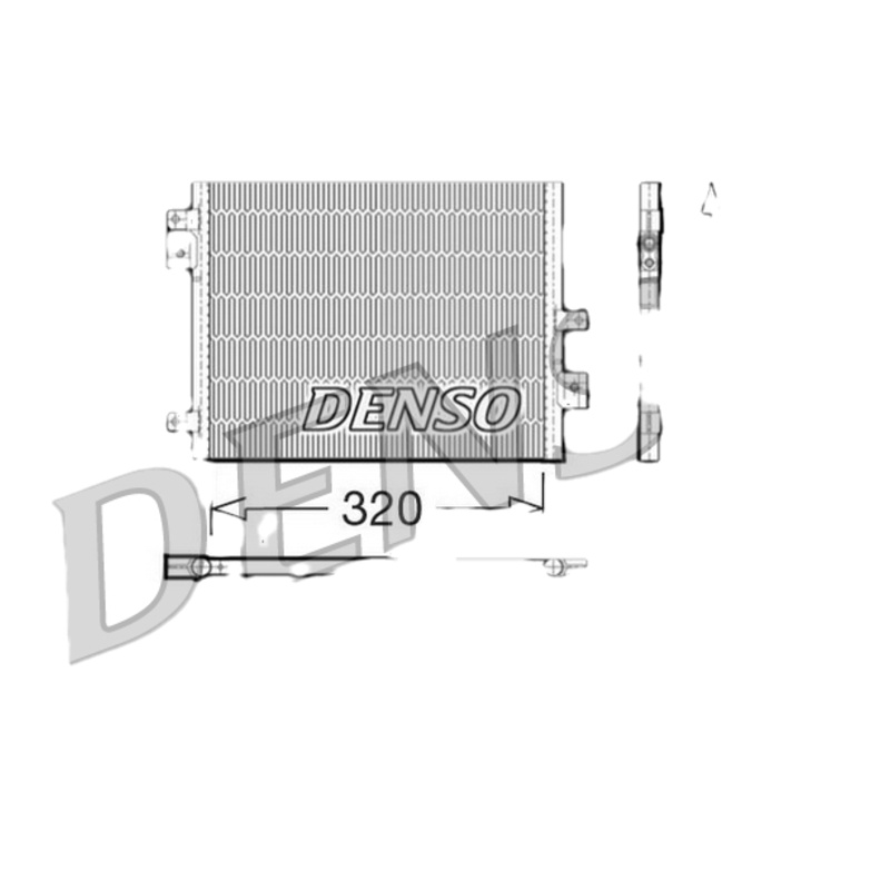 DENSO Kondenzátor klimatizácie DCN28002