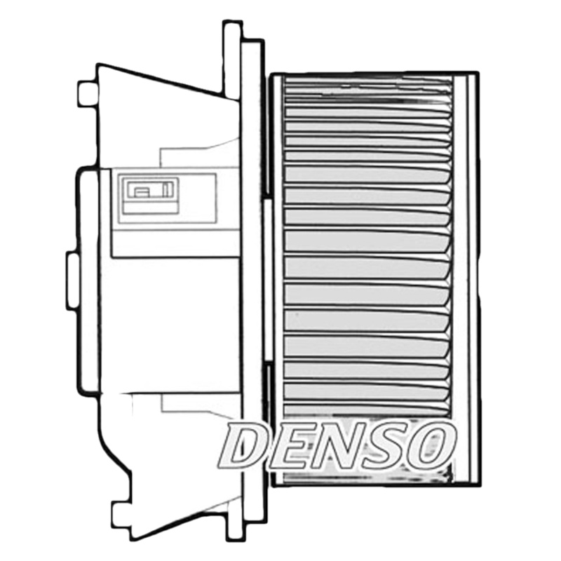 DENSO Vnútorný ventilátor DEA09042