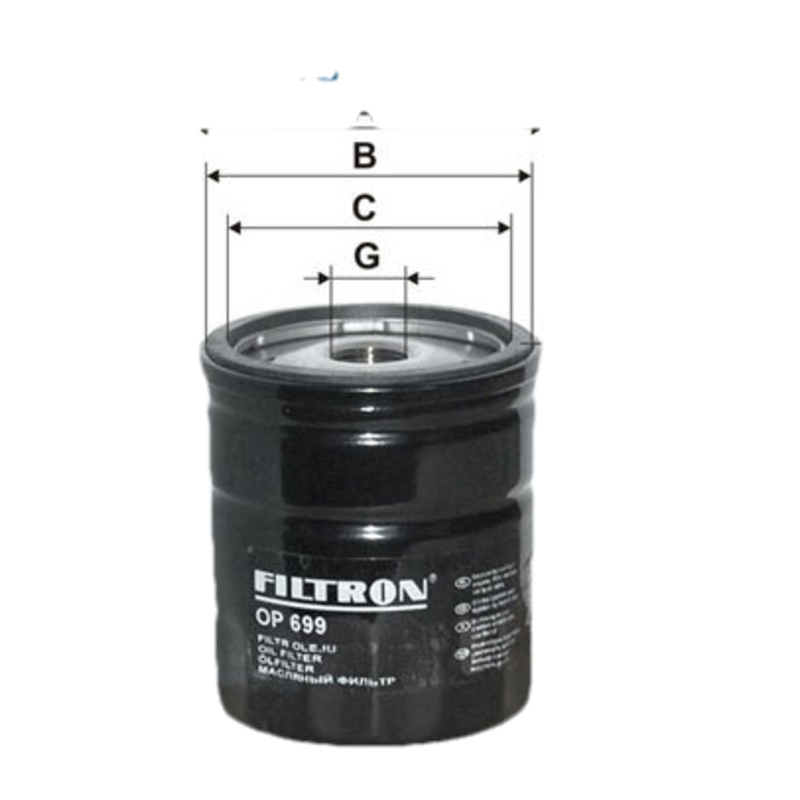 FILTRON Olejový filter OP699