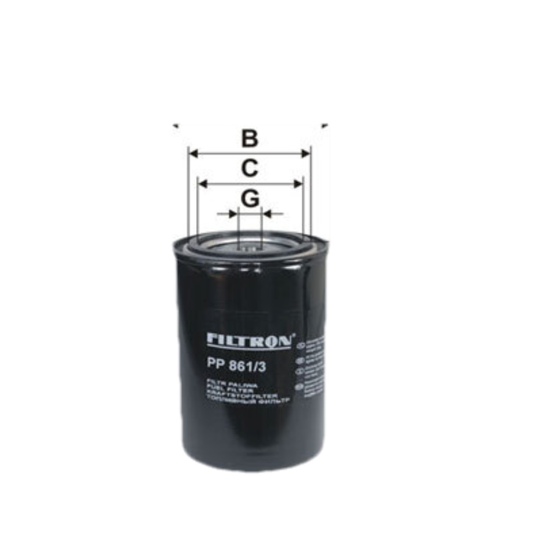 FILTRON Palivový filter PP8613