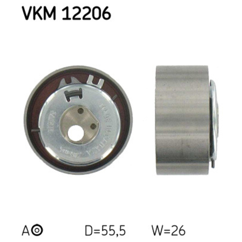 SKF Napínacia kladka ozubeného remeňa VKM12206