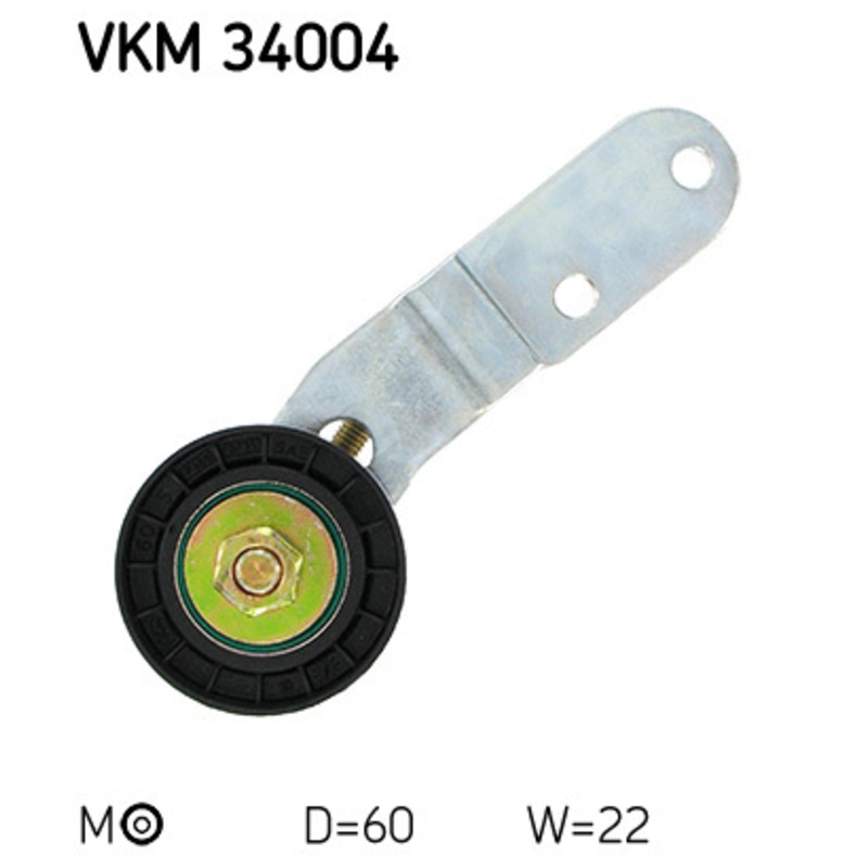 SKF Napínacia kladka rebrovaného klinového remeňa VKM34004