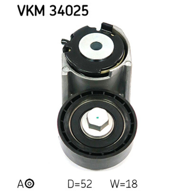 SKF Napínacia kladka rebrovaného klinového remeňa VKM34025
