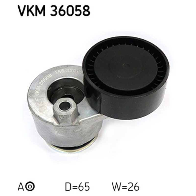 SKF Napínacia kladka rebrovaného klinového remeňa VKM36058