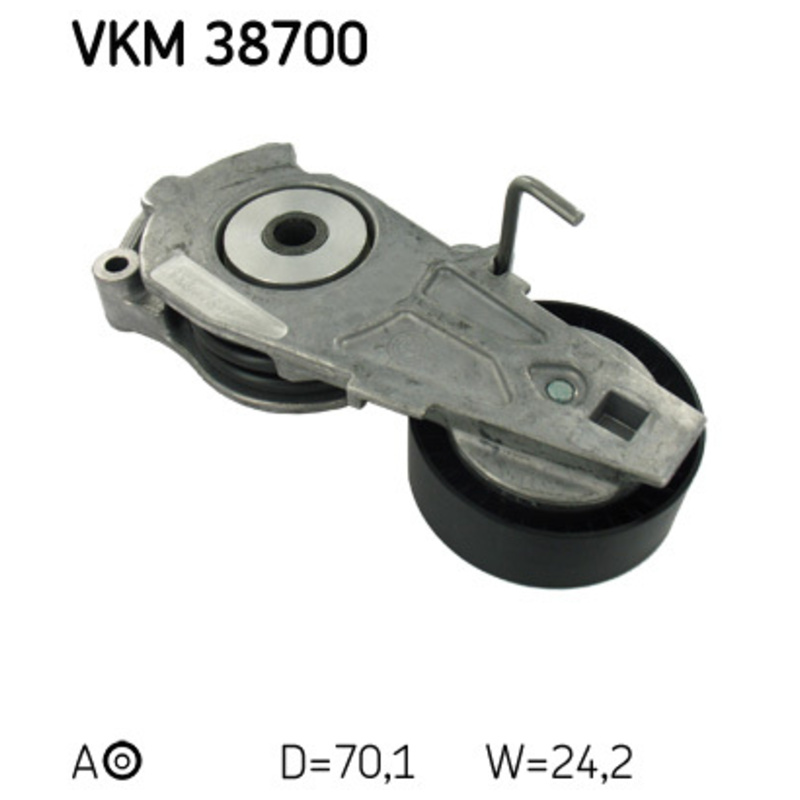 SKF Napínacia kladka rebrovaného klinového remeňa VKM38700