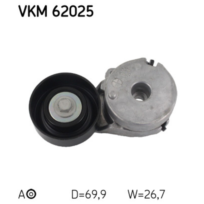 SKF Napínacia kladka rebrovaného klinového remeňa VKM62025