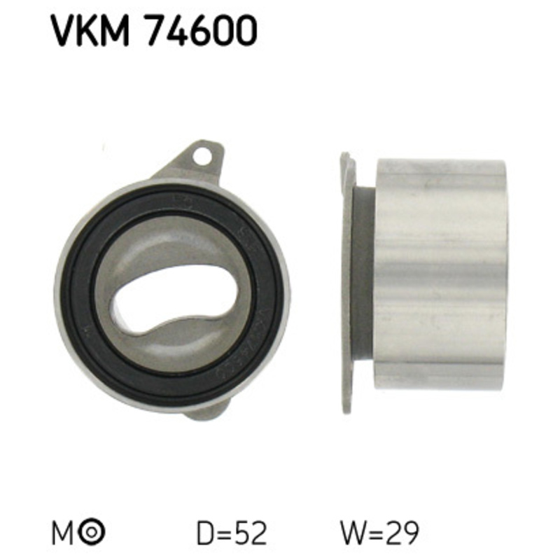 SKF Napínacia kladka ozubeného remeňa VKM74600