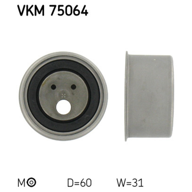 SKF Napínacia kladka ozubeného remeňa VKM75064
