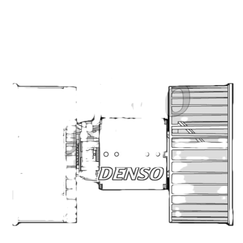 DENSO Vnútorný ventilátor DEA12002
