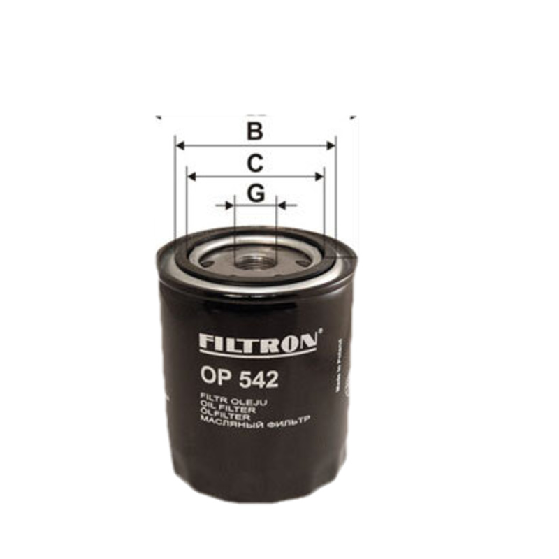 FILTRON Olejový filter OP542