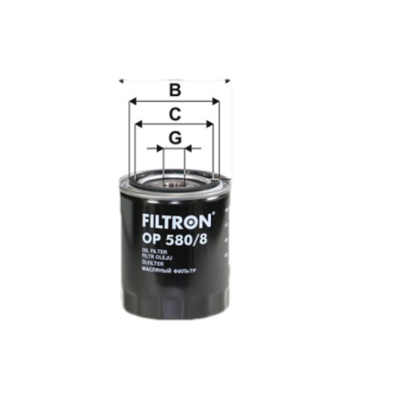 FILTRON Olejový filter OP5808