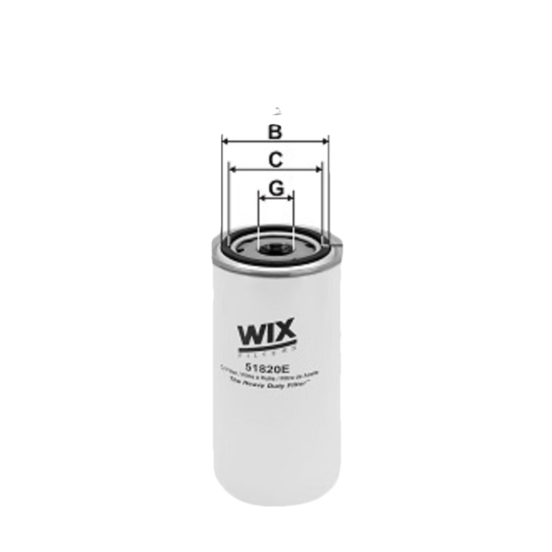 WIX FILTERS Olejový filter 51820E