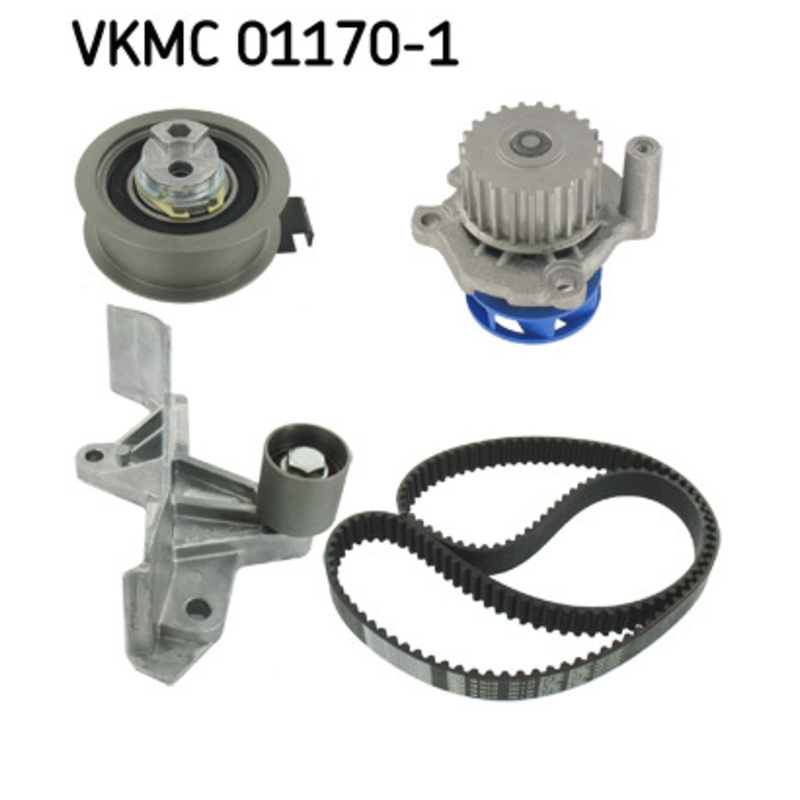 SKF Vodné čerpadlo + sada ozubeného remeňa VKMC011701