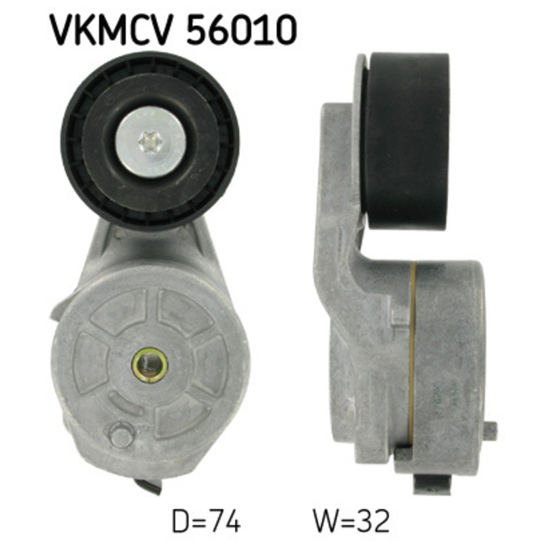 SKF Napínacia kladka rebrovaného klinového remeňa VKMCV56010