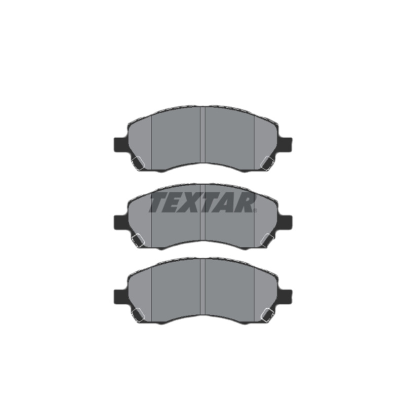 TEXTAR Sada brzdových platničiek kotúčovej brzdy 2378001