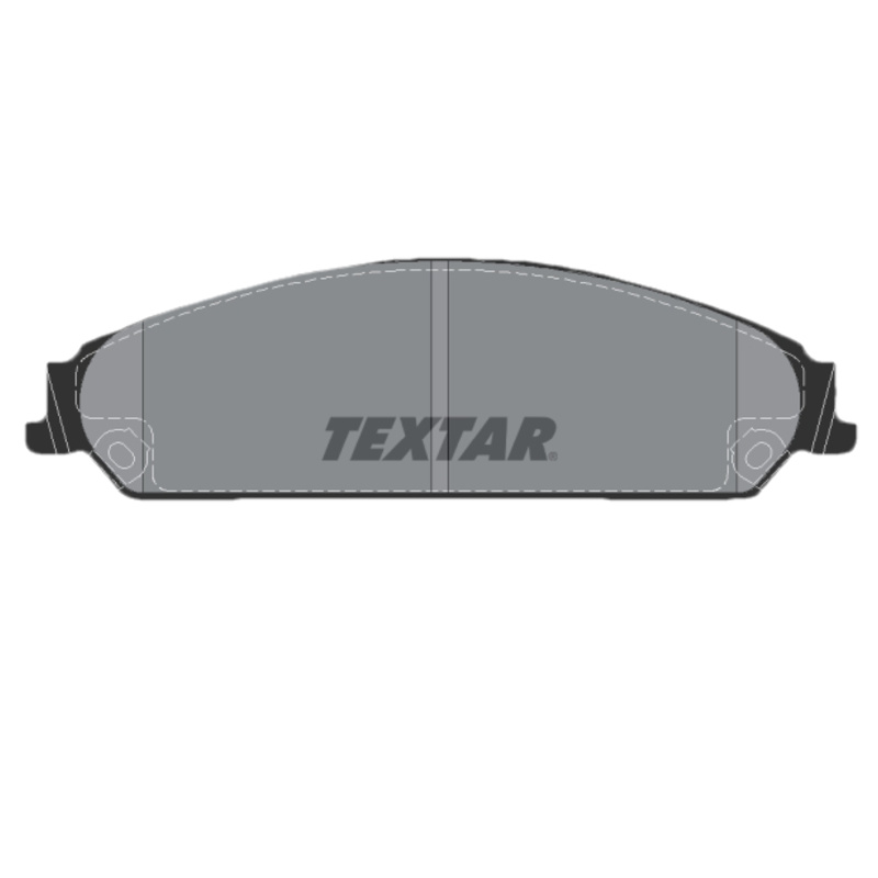 TEXTAR Sada brzdových platničiek kotúčovej brzdy 2416401