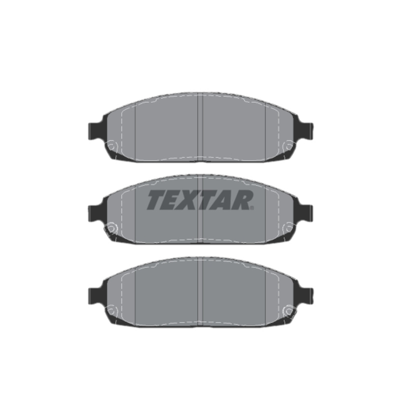 TEXTAR Sada brzdových platničiek kotúčovej brzdy 2425001
