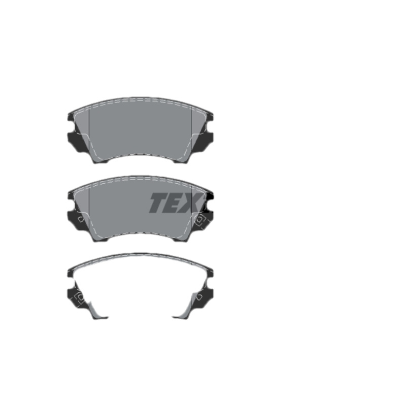 TEXTAR Sada brzdových platničiek kotúčovej brzdy 2441201