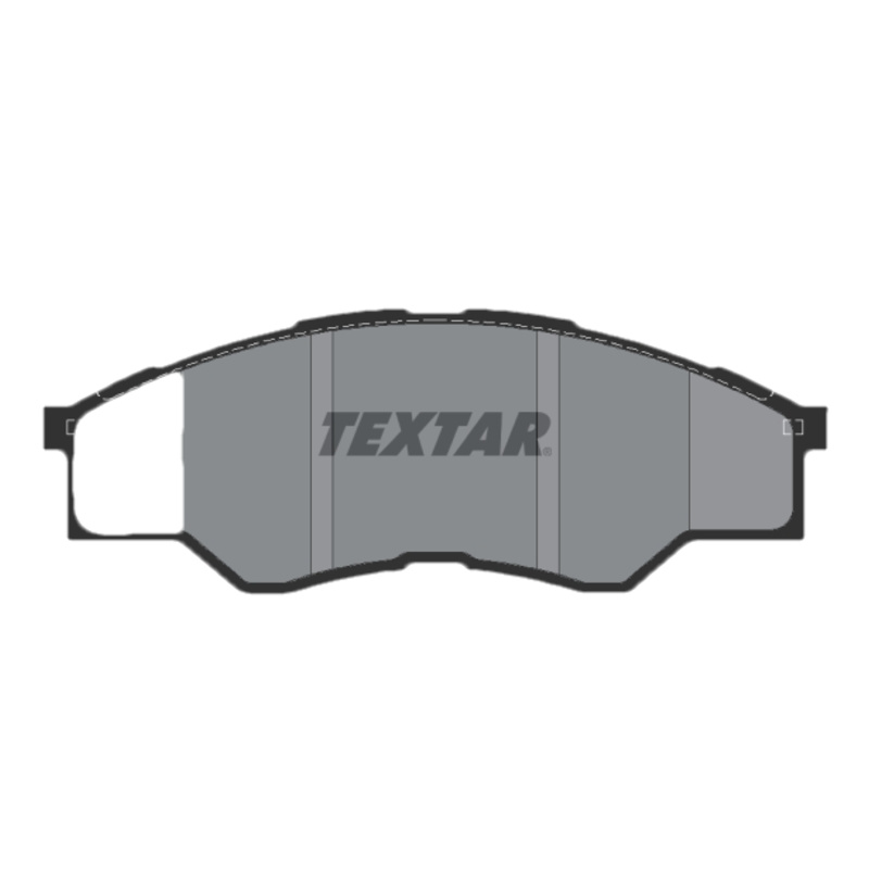 TEXTAR Sada brzdových platničiek kotúčovej brzdy 2456701