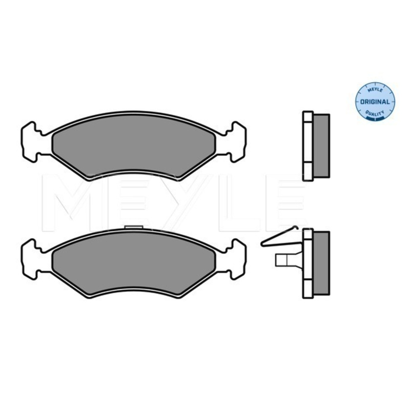 MEYLE Sada brzdových platničiek kotúčovej brzdy 0252310315