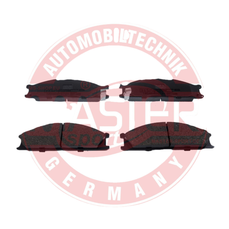 MASTER-SPORT Sada brzdových platničiek kotúčovej brzdy 13046059572NSETMS