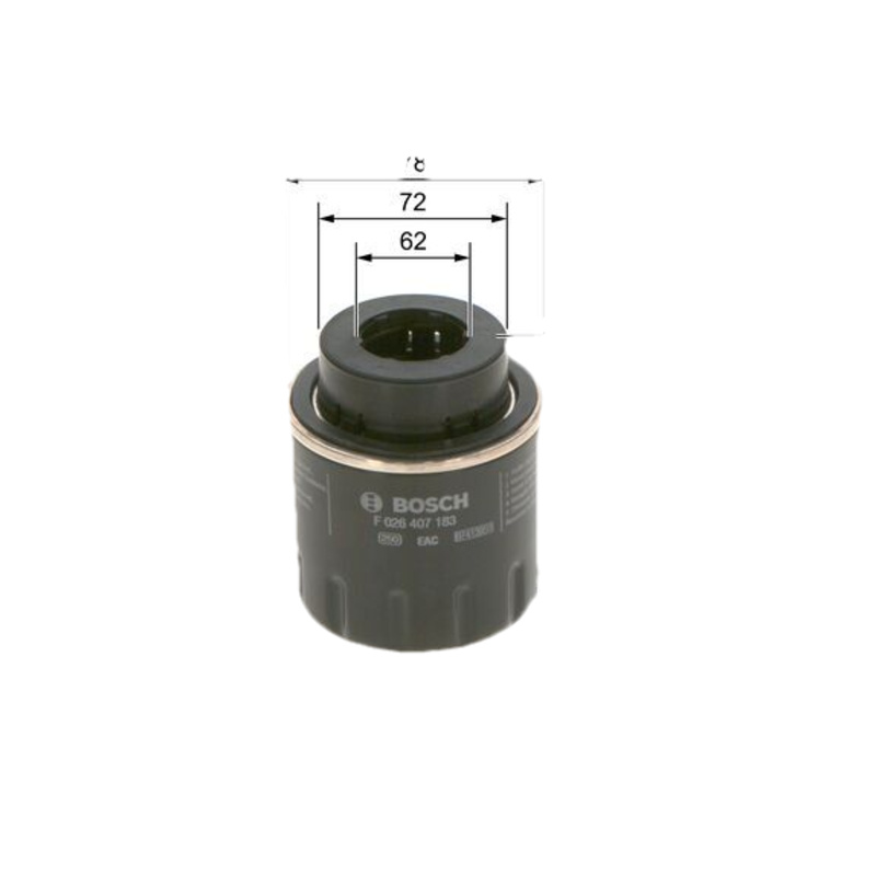 BOSCH Olejový filter F026407183