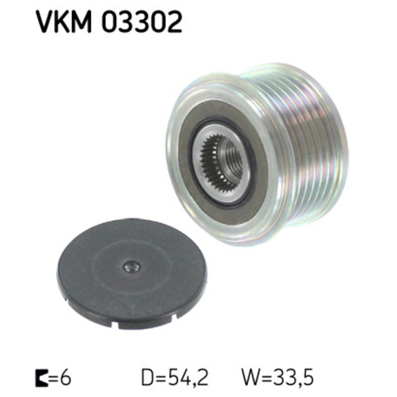 SKF Voľnobežka alternátora VKM03302