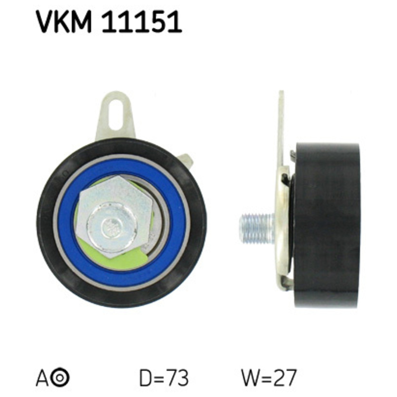 SKF Napínacia kladka ozubeného remeňa VKM11151