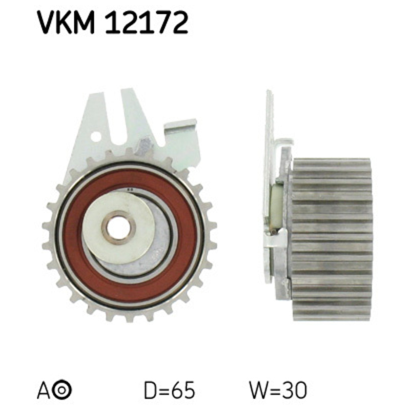 SKF Napínacia kladka ozubeného remeňa VKM12172