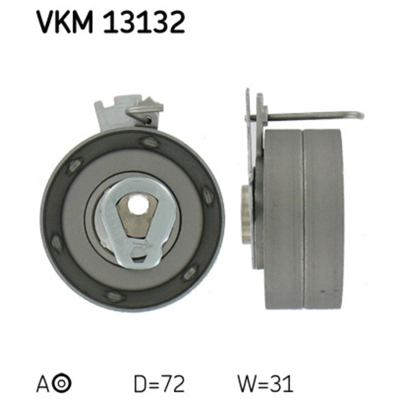 SKF Napínacia kladka ozubeného remeňa VKM13132