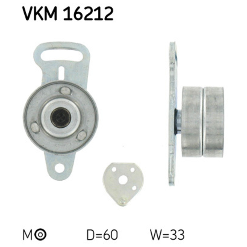 SKF Napínacia kladka ozubeného remeňa VKM16212