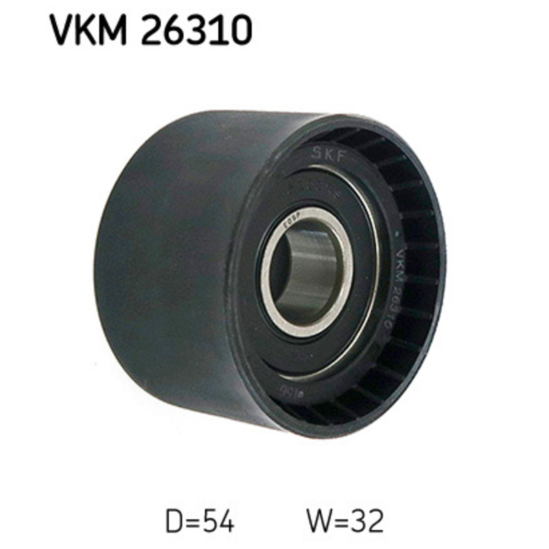 SKF Obehová/vodiaca kladka ozubeného remeňa VKM26310