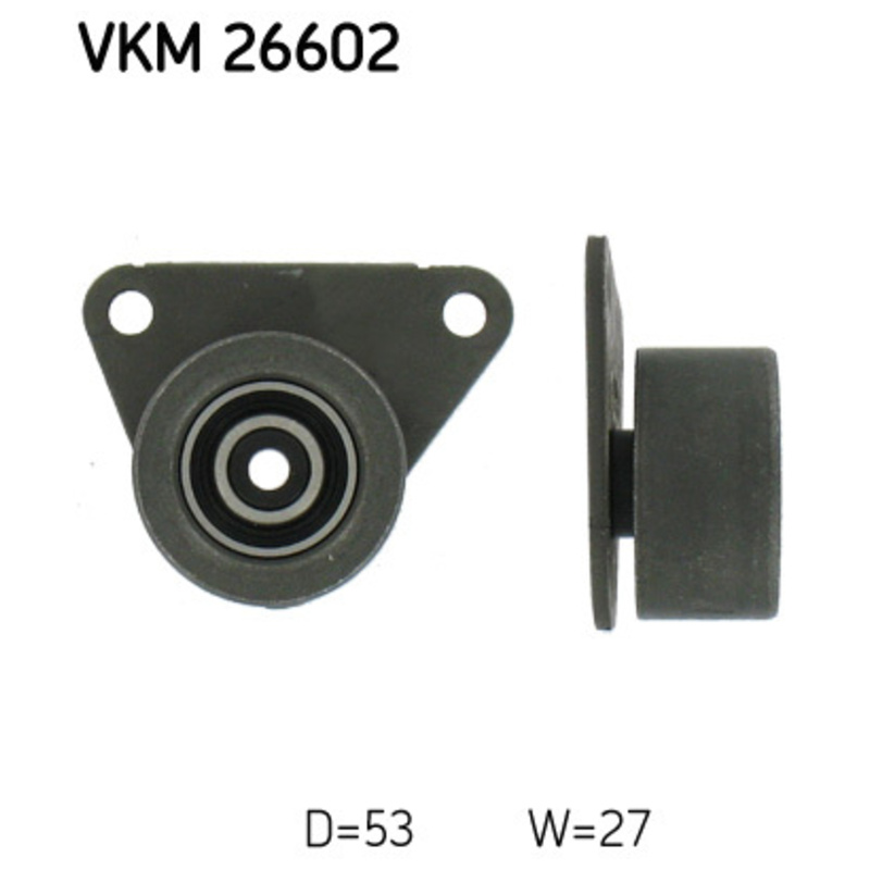 SKF Obehová/vodiaca kladka ozubeného remeňa VKM26602