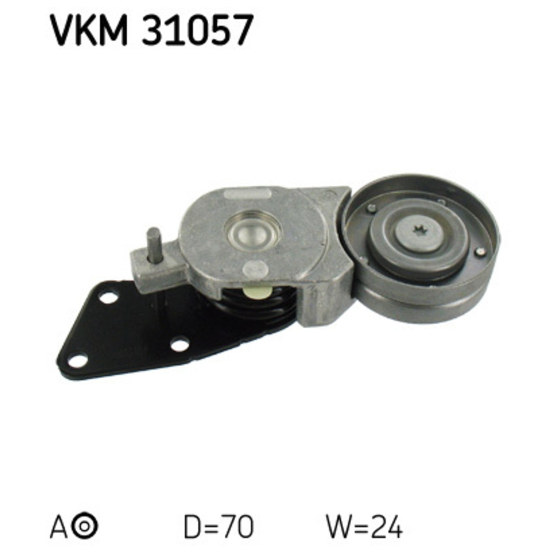 SKF Napinák rebrovaného klinového remeňa VKM31057