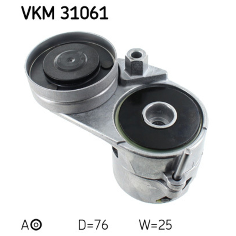 SKF Napínacia kladka rebrovaného klinového remeňa VKM31061