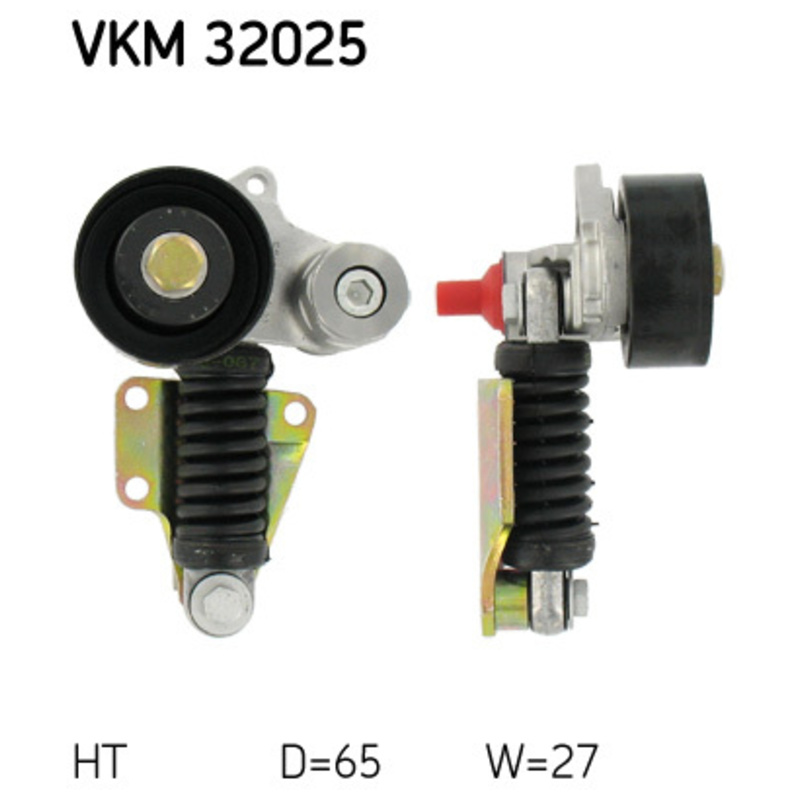 SKF Napínacia kladka rebrovaného klinového remeňa VKM32025