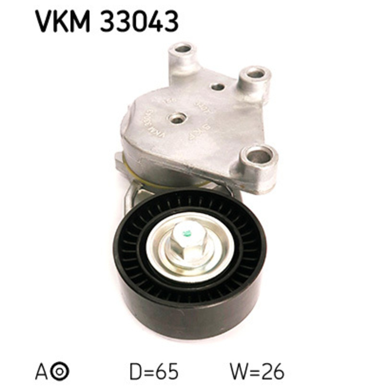 SKF Napínacia kladka rebrovaného klinového remeňa VKM33043