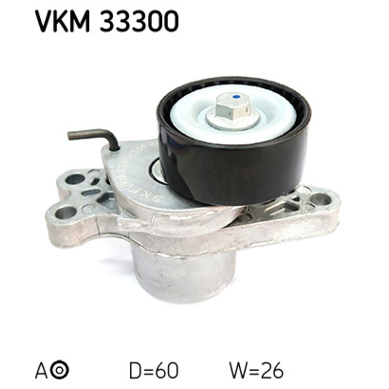 SKF Napínacia kladka rebrovaného klinového remeňa VKM33300