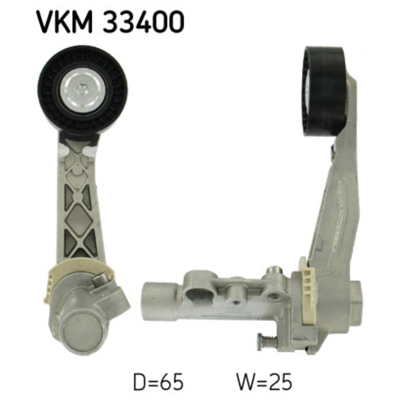 SKF Napínacia kladka rebrovaného klinového remeňa VKM33400