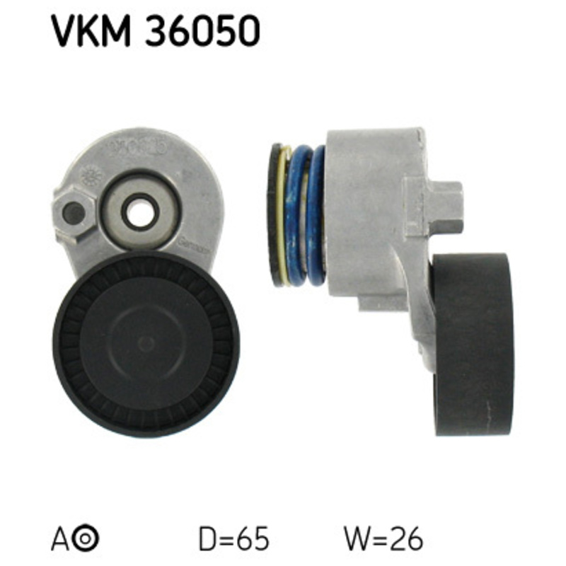 SKF Napínacia kladka rebrovaného klinového remeňa VKM36050