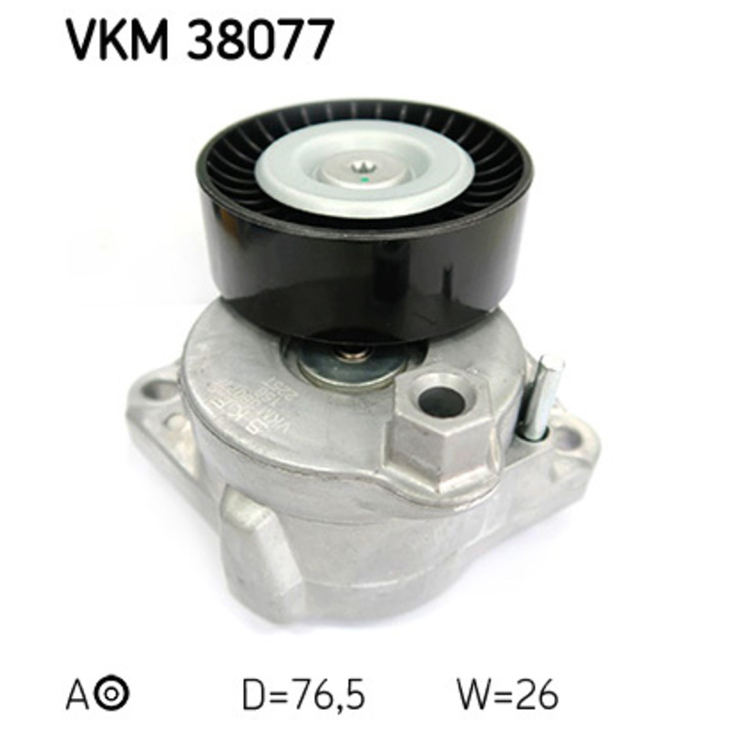 SKF Napínacia kladka rebrovaného klinového remeňa VKM38077