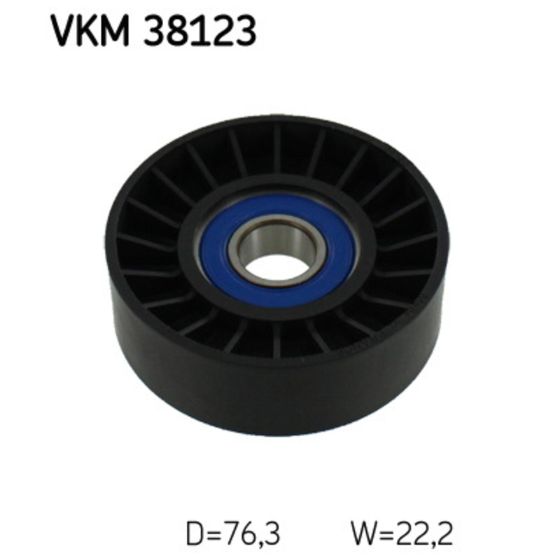 SKF Napínacia kladka rebrovaného klinového remeňa VKM38123