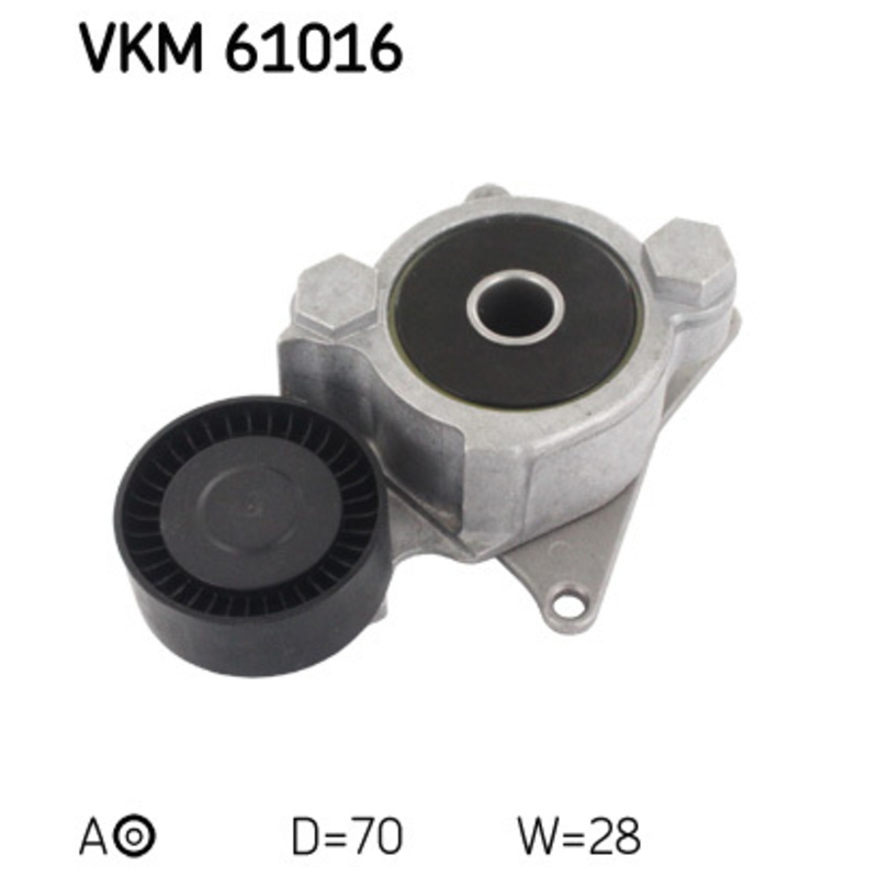 SKF Napínacia kladka rebrovaného klinového remeňa VKM61016
