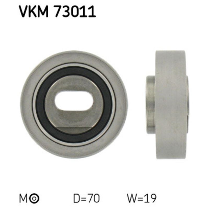 SKF Napínacia kladka ozubeného remeňa VKM73011