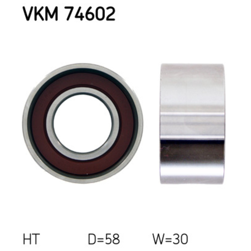 SKF Napínacia kladka ozubeného remeňa VKM74602
