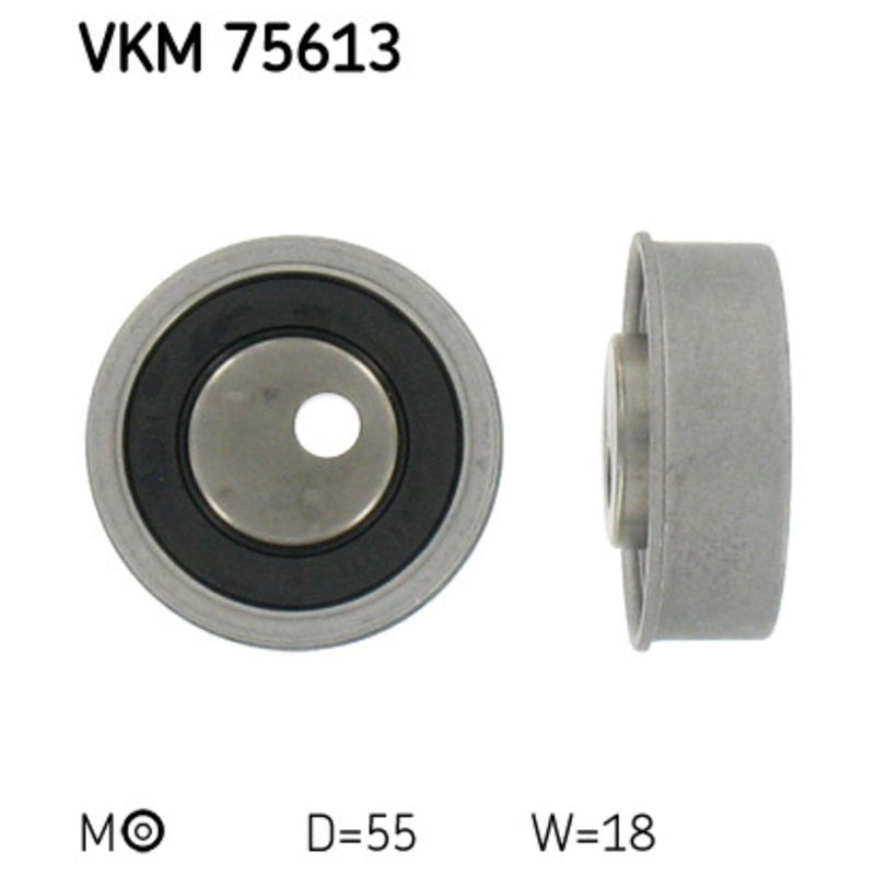 SKF Napínacia kladka ozubeného remeňa VKM75613