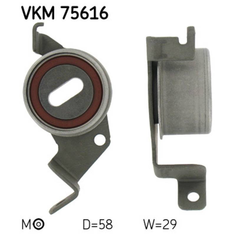 SKF Napínacia kladka ozubeného remeňa VKM75616